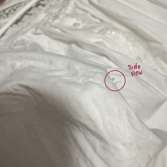 Doen Brienne Top Lace Salt Size Large - Picture 10 of 12